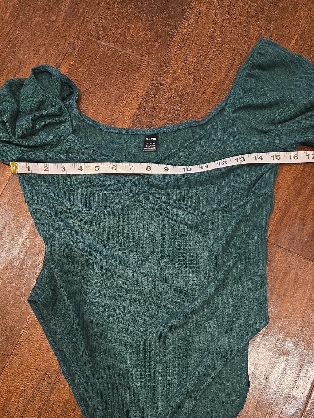 SHEIN Women's Bodysuit Bundle Black, White, Brown And Green. Size L - Picture 7 of 13